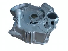 Engine housing in alloy metal