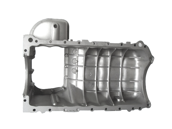 Cover part in zinc alloy