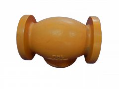 Valve body with flange