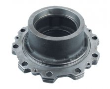 Wheel hub for farm vehicle