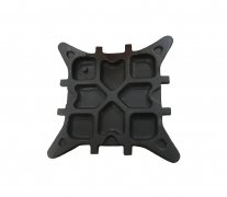 Base plate for heavy machinery 